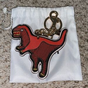 Coach Rexy Embroidered Key Bag Charm